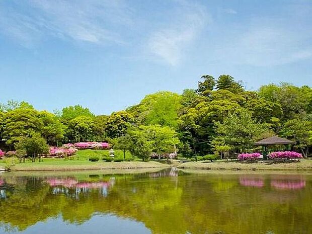 内みのわ運動公園・君津市君津緩衝緑地（約645m）