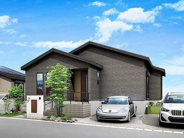 【外観完成イメージ】
平屋の魅力はワンフロア動線!お子様や老後の暮らしも考えられたプランです。
※完成イメージのため実際と異なる場合がございます
※分譲済み完成イメージとなります