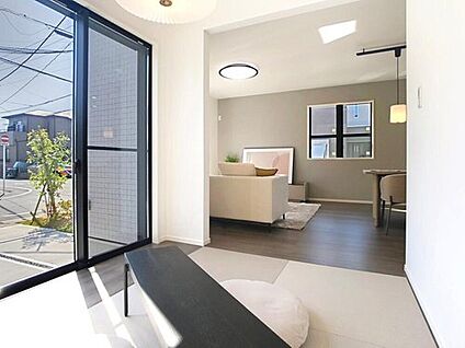 【モデルハウス　タタミコーナー】