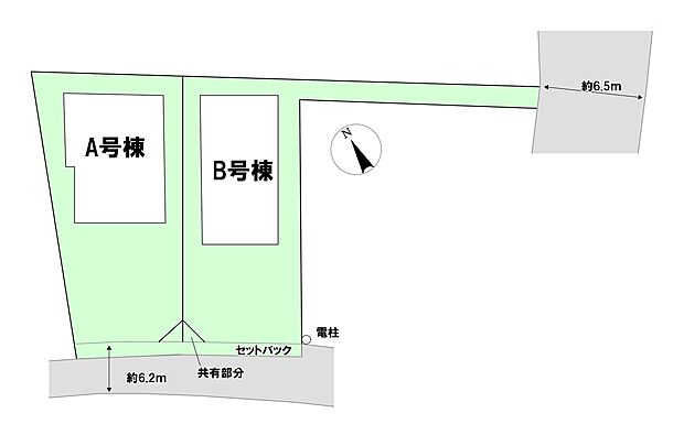 【区割図】忙しい朝や遅い帰宅時にも嬉しい日岡駅徒歩10分