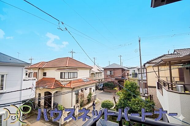 【住戸からの眺望写真】陽当りや通風性など各所に施された工夫で住みやすさを実現。部屋の大きさや周辺環境・街並など、資料には掲載していない情報が現地にはたくさんございます。是非ご確認下さい。