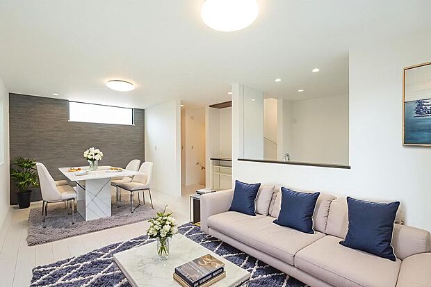 B号棟 リビング
※配置してある家具はCGによるイメージです。