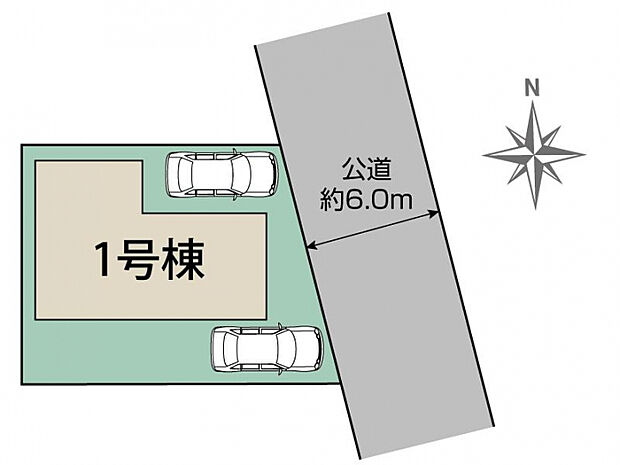 狭山市狭山台2丁目1棟 区画図