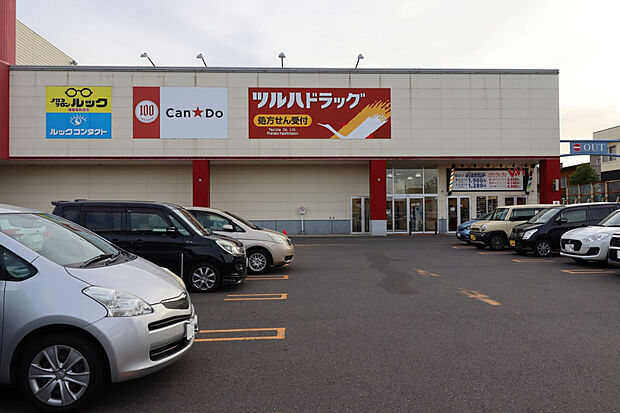 ツルハドラッグ東野幌店（約550m）
