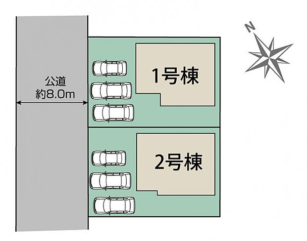 仙台市青葉区中山吉成2丁目2棟 区画図