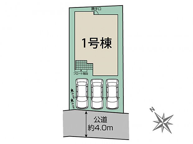 豊田市花園町2期1棟 区画図