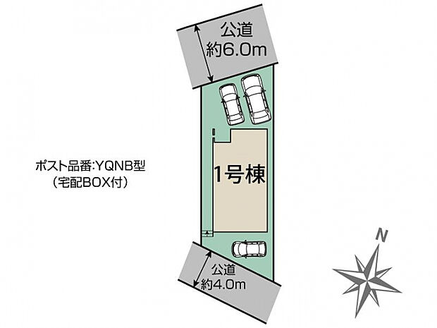 江南市飛高町栄1棟 区画図