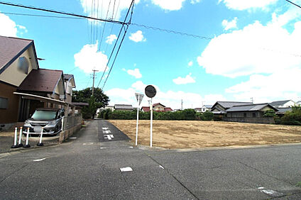 9月5日撮影　西側道路（南→北）