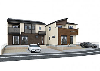 ブルーミングガーデン 熊本市北区龍田7丁目2棟 外観