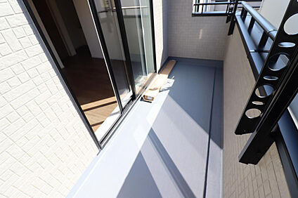 【上棟写真/左2号棟:右1号棟】