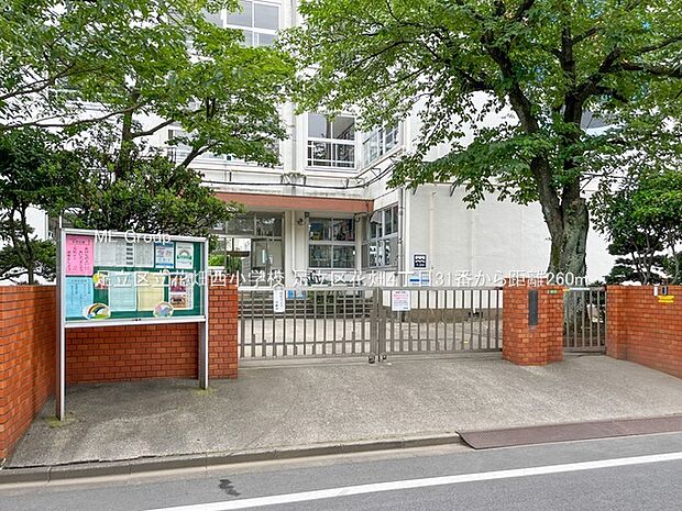足立区立花畑西小学校()