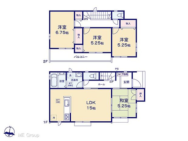 【4LDK】図面と異なる場合は現況を優先