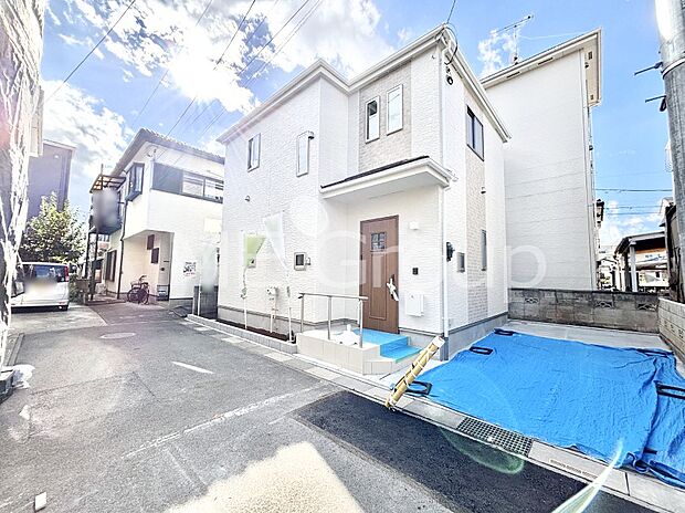 【前面道路含む現地写真】堂々完成!! ここから始まる新生活を応援いたします!