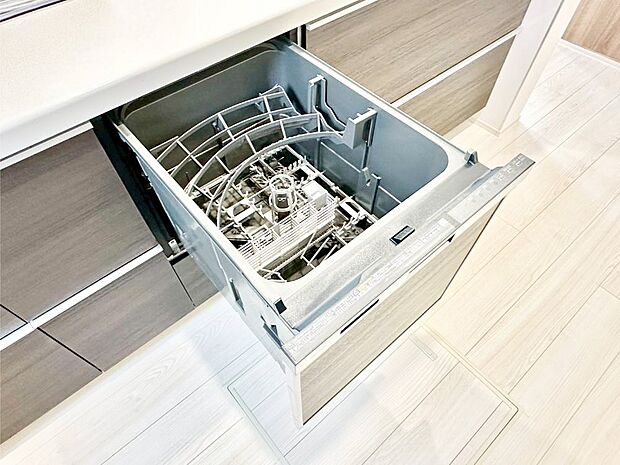 【食洗機】面倒なお片づけは食洗機にお任せ!家事の負担が減って、時間にも気持ちにもゆとりができます。