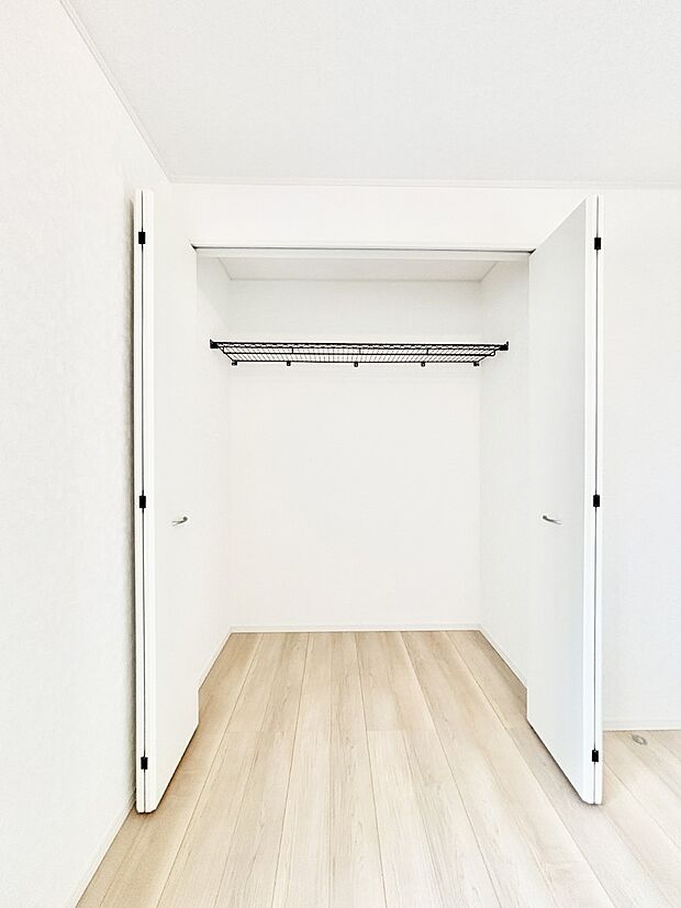 【収納】収納力あるクローゼット