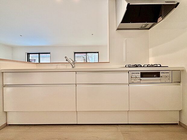 【キッチン】お料理を効率的に、楽しく！システムキッチン  　