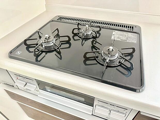 【3口コンロ】三口ガスコンロでお料理が一気にはかどりそう