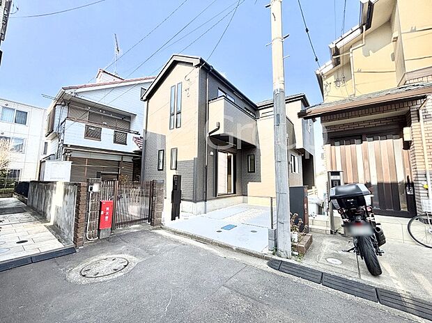 【前面道路含む現地写真】堂々完成!! ここから始まる新生活を応援いたします!