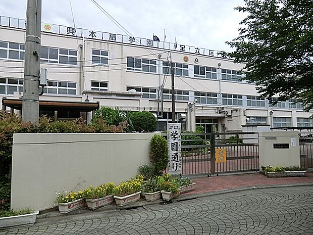 足立区立興本小学校（約780m）