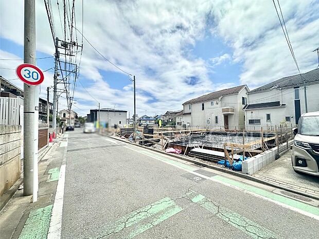 【前面道路含む現地写真】ここから始まる新生活を応援いたします