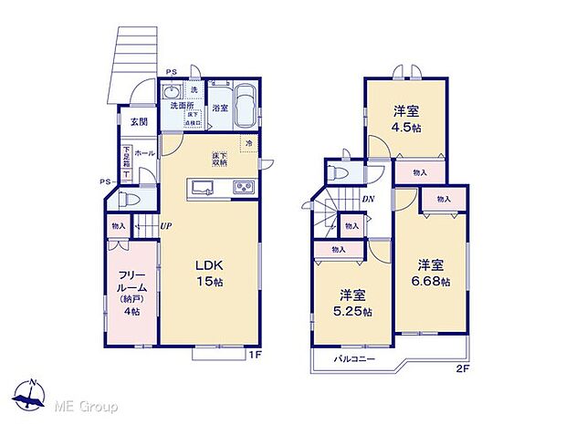 【3LDK】図面と異なる場合は現況を優先