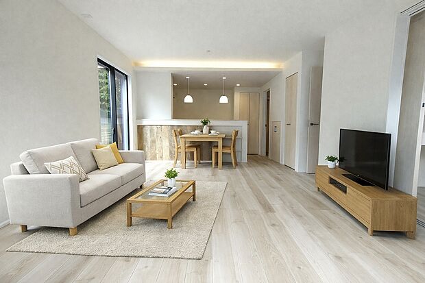 LDK(家具はCGイメージです。)