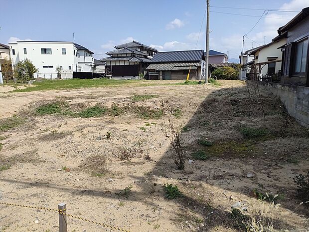 区画全体現地現況写真