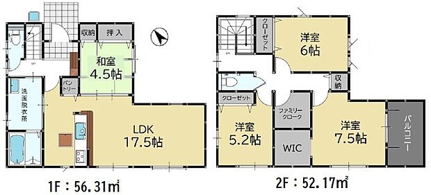 建物間取り図です♪