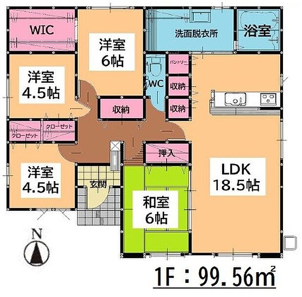 建物間取り図です♪