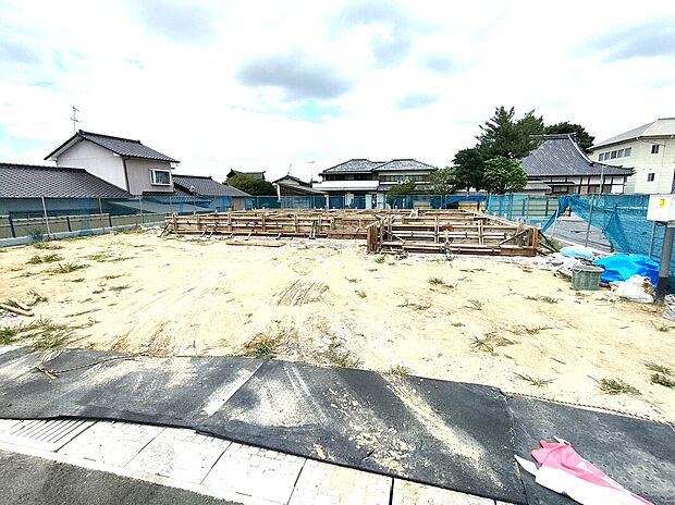 7号棟現地現況写真です♪