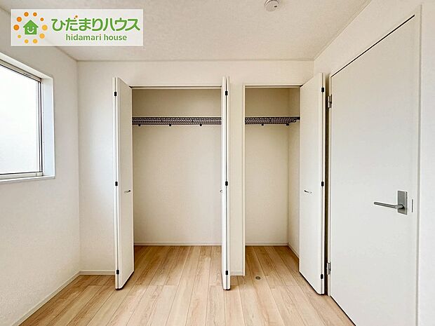 【子供部屋】《3号棟》お洋服の多い女性に人気!収納力の高いクローゼット付☆彡