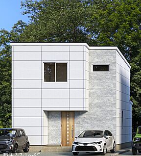 【西庄7-7-1~6C】外観パース