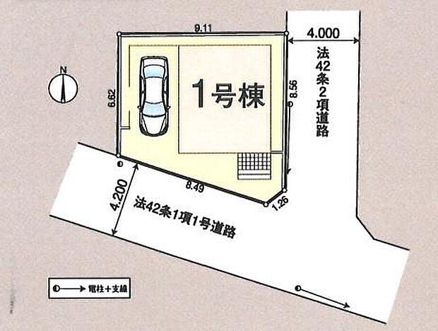 通風採光良好な南東角地♪東武越生線「武州長瀬」駅徒歩４分！毎日の通勤通学もラクラク♪商業施設も至近、利便性の高い好立地です♪大切なお車を守るビルトインガレージ完備！