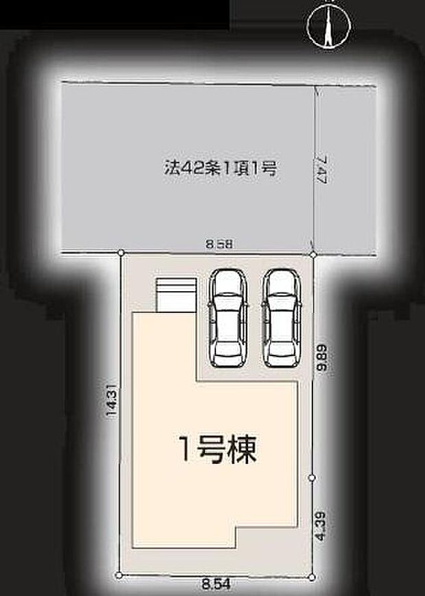 東武東上線・JR川越線「川越」駅・西武新宿線「本川越」駅へバス便利用可能♪カースペース2台分完備!家族分の自転車を駐輪したり、来客用の駐車スペースとしてもお使いいただけます。