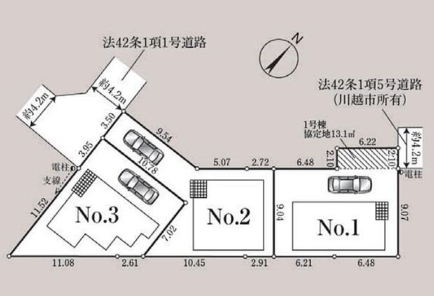 ３路線２駅アクセス可能♪開放的な住環境の第一種低層住居専用地域。周辺は高さ制限が設けられているため、空が広く感じられます。落ち着きある街並みが広がります。カースペース１台分♪