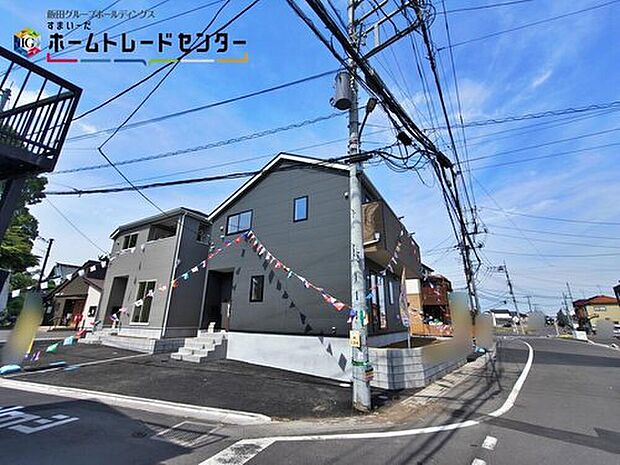 【現地外観写真】土日のご予約はもちろん、平日やお仕事のお時間に合わせての夜間のご案内も実施しています。まずはお客様のご都合をお伺いさせて頂き、それに合う形で物件のご紹介をさせていただきます。