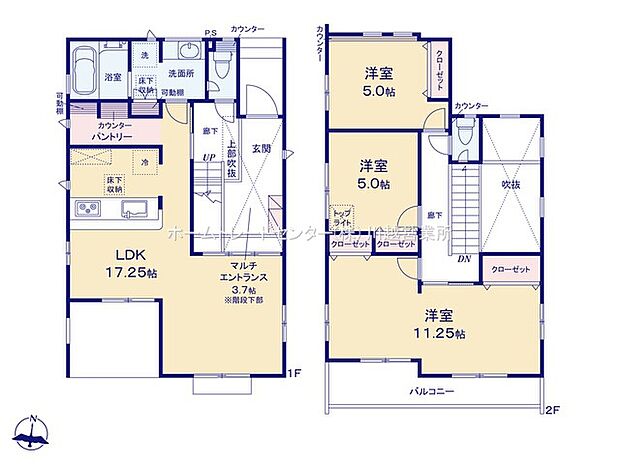 【4LDK】☆大型マルチエントランス☆
土間とLDKに一体感を持たせアウトドア間を演出するマルチエントランスを広く設置♪キャンプ用品・ゴルフセット・自転車・サーフボード等おしゃれに収納出来ます!