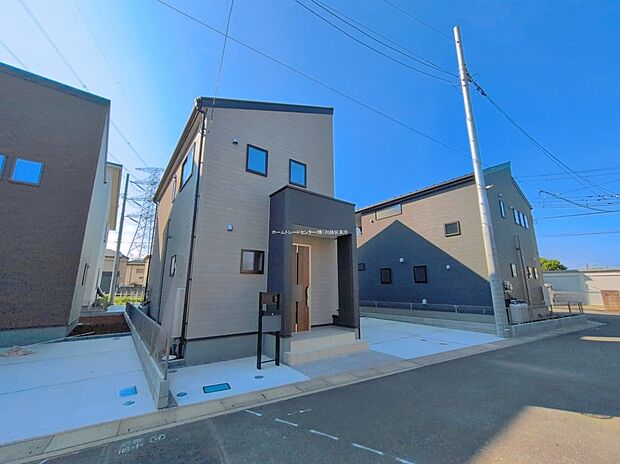 【現地外観写真】住宅性能評価で耐震等級３（最高等級）を取得！お客様を守る大切な住宅だからこそ、第三者の検査を受けて安心して住んでいただける住宅を建てております。その頑丈さを、ぜひ現地にてご体感くださいませ。

