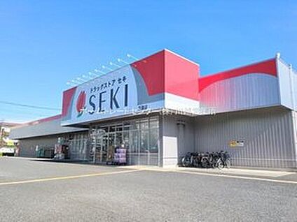 ドラッグストアセキ若葉店 1121m(徒歩15分/車で３分)