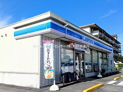 ローソン鶴ヶ島脚折東店 450m(徒歩６分)