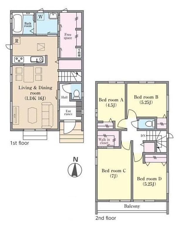 (C号棟)、価格4690万円、4LDK、土地面積120.87m2、建物面積98.12m2