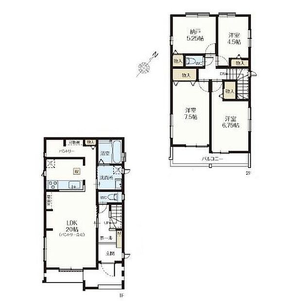(B号棟)、価格7190万円、3LDK+S、土地面積108.67m2、建物面積99.77m2