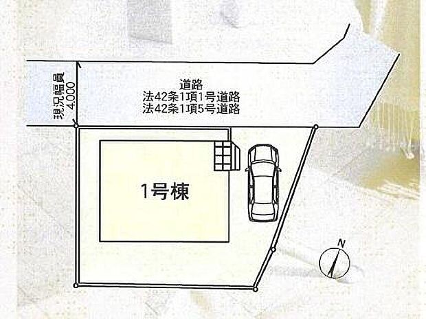 ≪全体区画図≫
京成松戸線「元山」駅徒歩3分！駅近でゆとりある朝の通勤通学に◎