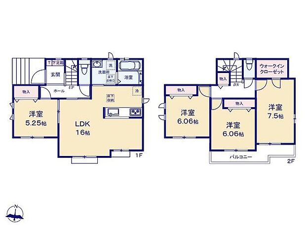 (A号棟)、価格4090万円、4LDK、土地面積107.12m2、建物面積99.16m2