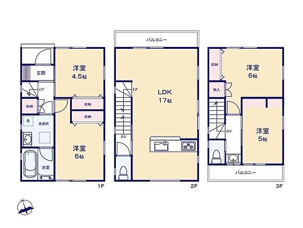 価格4180万円、4LDK、土地面積78.18m2、建物面積90.66m2 