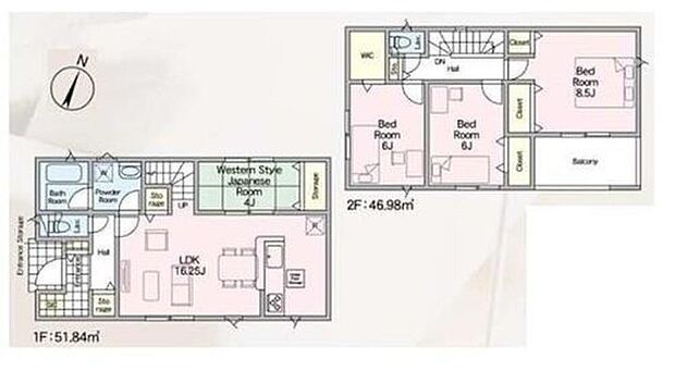 (3号棟)、価格3588万円、4LDK、土地面積141.96m2、建物面積98.82m2