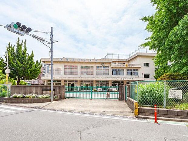 松戸市立八ケ崎第二小学校（約450m）