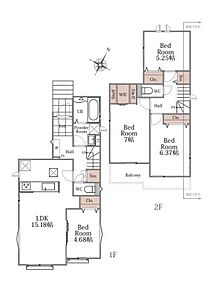 ●廊下収納付きで掃除道具や小物もスッキリ収納◎
●2部屋から行き来できる南東向きのバルコニー♪洗濯物もたっぷり干せます♪
●玄関横に洗面所があるので帰宅後すぐ手洗いができて衛生的☆ 