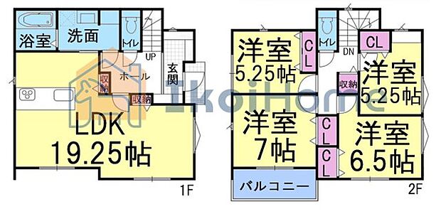 【ホームページに現地動画掲載中】●年中無休：当日予約可●LDK19.25帖！2階洋室4部屋ございます