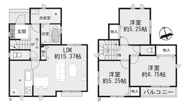 ●年中無休：当日予約可●南向きリビング約15帖ございます！2階洋室3部屋2面採光！